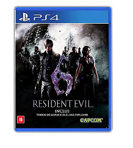 Jogo PS4 Resident Evil 6 - Capcom