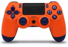 Controle PS4 - Dualshock 4 - Laranja Sunset - Sony