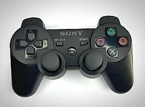 Controle PS3 Dualshock 3 Preto - Importado
