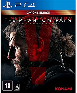 Jogo PS4 Metal Gear Solid V The Phantom Pain  - Edição de Lançamento - Konami