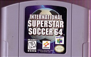 Jogo Nintendo 64 International Superstar Soccer 64 - Konami