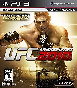 Jogo PS3 UFC Undisputed 2010 - THQ