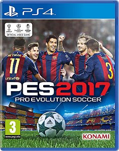 Jogo PS4 PES 2017 Pro Evolution Soccer - Konami