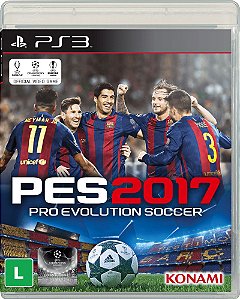 Jogo PS3 Pro Evolution Soccer 2017 PES 2017 - Konami