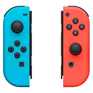 Controle Joy Con Nintendo Switch Par Azul/Vermelho - Nintendo