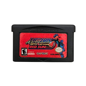 Jogo Game Boy Advance Megaman Battle Network 4 Red Sun - Capcom