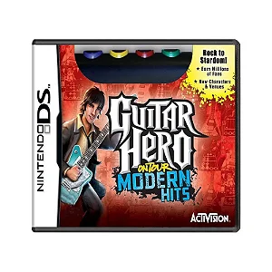 Jogo Nintendo DS Guitar Hero on Tour Modern Hits (LOOSE)- Activision