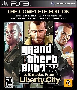 Jogo PS3 Grand Theft Auto IV: The Complete Edition GTA 4 - Rockstar