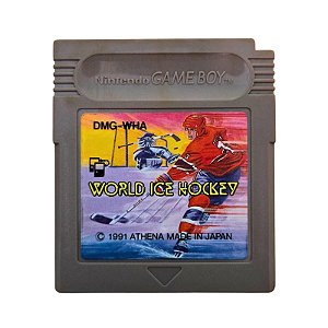 Jogo Nintendo Game Boy World Ice Hockey (LOOSE)