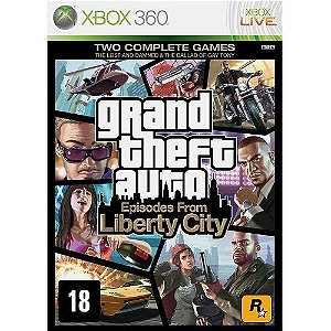 Jogo Xbox 360 Grand Theft Auto Episodes From Liberty City - Rockstar