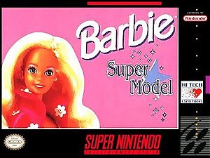 Jogo Super Nintendo Barbie Super Model - Nintendo - Gameteczone a