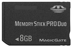Memory Stick PRO DUO 8GB PSP - Sony