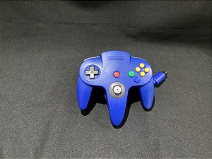 Controle Nintendo 64 Azul - Nintendo