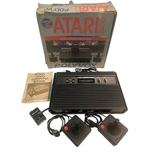 Console Atari 2600 Na Caixa - Polivox