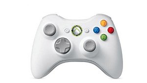 Controle Xbox 360 Branco - Microsoft