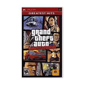Jogo PSP GTA Grand Theft Auto Liberty City Stories Greatest Hits - Rockstar