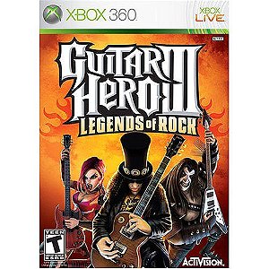 Jogo Xbox 360 Guitar Hero III Legends Of Rock - Activision