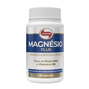 Magnésio Plus Vitafor - 90 cápsulas