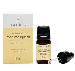 Óleo Puro Rosa Mosqueta Herbia 10mL