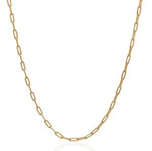 Choker de Elos Banhado a Ouro 18k