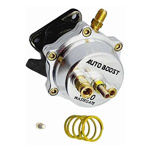 VÁLVULA ALÍVIO WASTEGATE W30 - PRATA (W30PT) AUTO BOOST