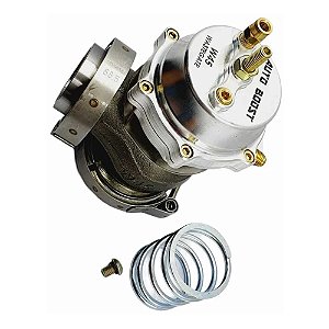 VÁLVULA ALÍVIO WASTEGATE  W45 - PRATA (W45PR) AUTO BOOST