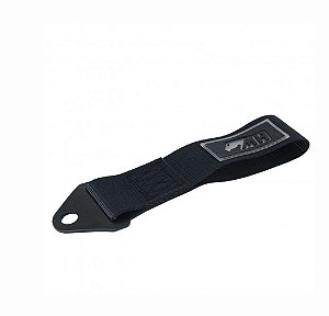 FITA REBOQUE REFORÇADO CURTO DE TECIDO TOW STRAP PRETO (MHTS-S-P) METAL HORSE