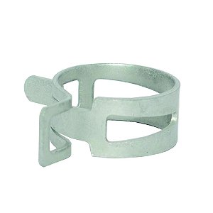 ABRAÇADEIRA TIPO MOLA SPRING CLAMP EM AÇO 18MM PRATA (MHSC-18) METAL HORSE