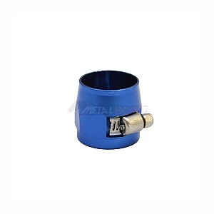 ABRAÇADEIRA AEROQUIPE 5AN / AN5 D.I. 14.3MM AZUL (MHHS-5-A) METAL HORSE