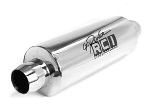 ABAFADOR UNIVERSAL CORPO 300MM ENCAIXE 2″½ – 2″ (RCI246) RACE CHROME