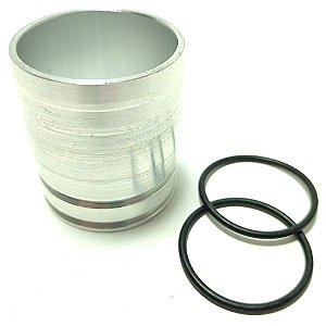 CANOTE ALUMÍNIO 2" 5,5CM LISO COM ORING (BT000864) BEEP TURBO