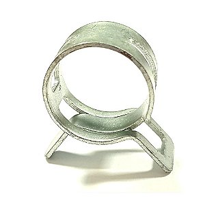 ABRAÇADEIRA TIPO MOLA SPRING CLAMP EM AÇO 20MM PRATA (MHSC-20) METAL HORSE