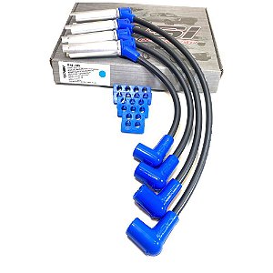 CABO VELA SILICONE 10MM VECTRA/ASTRA PRETO PONTA AZUL (4877 - PSI 034) PSI