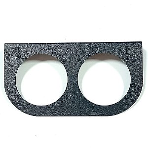 SUPORTE DUPLO COM ABA MANÔMETRO 52MM PT (ARG-146) ARGITON