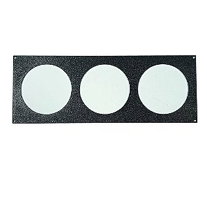 SUPORTE TRIPLO MANÔMETRO PARA PAINEL GOL QUADRADO PT (ARG-0051) ARGITON