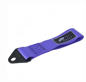 FITA REBOQUE REFORÇADO CURTO DE TECIDO TOW STRAP ROXO (MHTS-S-R) METAL HORSE
