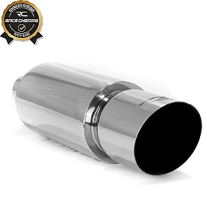 ABAFADOR ESPORTIVO INOX PRO-LINE 4" CHANFRADA 3,5" (RC486)