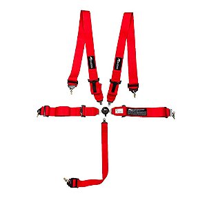 CINTO RACING 5 PONTOS 3" CERTIFICADO SFI 16.1 VERMELHO (MHRH-SFI-3-V) METAL HORSE