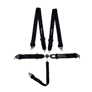 CINTO RACING 5 PONTOS 3" CERTIFICADO SFI 16.1 PRETO (MHRH-SFI-3-P) METAL HORSE
