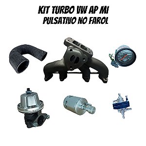 KIT TURBO VW AP MI 1.6/1.8/2.0 PULSATIVO FAROL