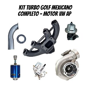 KIT TURBO VW AP 1.8 GOLF MEXICANO COM TURBINA