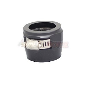 ABRAÇADEIRA AEROQUIPE 16AN / AN16 D.I. 30.58MM PRETA (MHHS-16-P) METAL HORSE