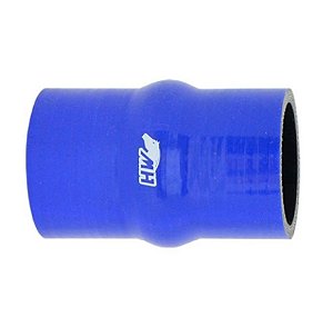 MANGOTE SILICONE RETO EMENDA C/ HUMP 2" AZUL (MHSH-RH-51-100-A) METAL HORSE