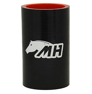 MANGOTE SILICONE RETO 2" PRETO (MHSH-R-51-100) METAL HORSE