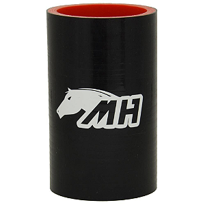 MANGOTE SILICONE RETO EMENDA 2½" PRETO (MHSH-R-63-100) METAL HORSE