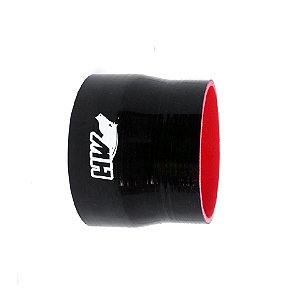 MANGOTE SILICONE REDUÇÃO RETO 5" X 4" PRETO (MHSH-R-127-102-100) METAL HORSE