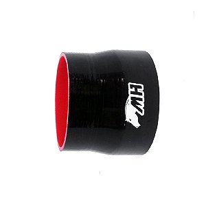 MANGOTE SILICONE REDUÇÃO RETO 4½" X 4" PRETO (MHSH-R-114-102-100) METAL HORSE