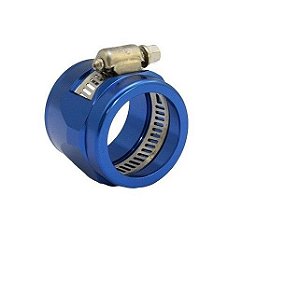 ABRAÇADEIRA AEROQUIPE 16AN / AN16 D.I. 30.58MM AZUL (MHHS-16-A) METAL HORSE
