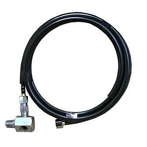 KIT INSTALAÇÃO MANÔMETRO ÓLEO NYLON GM D-20 COM MOTOR MAXION OU PERKINS 1,80M (917N) CRONOMAC