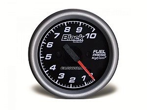 MANOMETRO COMBUSTIVEL 60MM MECANICO 10KG BLACK SERIES (156200BS) CRONOMAC